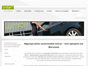 Wypożyczalnia samochodów artCar posiada szeroką ofertę